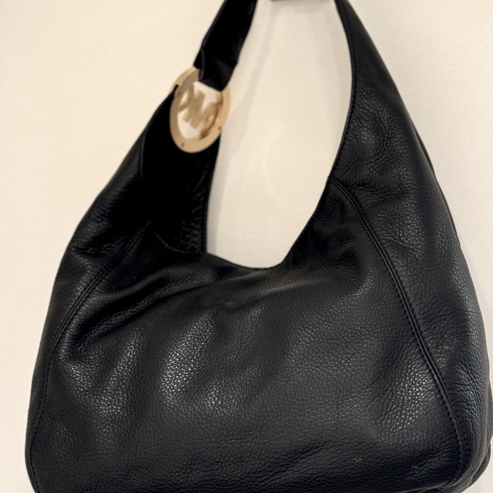 Michael Kors black Fulton bag